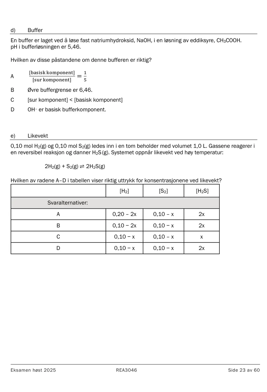 Udir REA3046 høst 2025, side 23