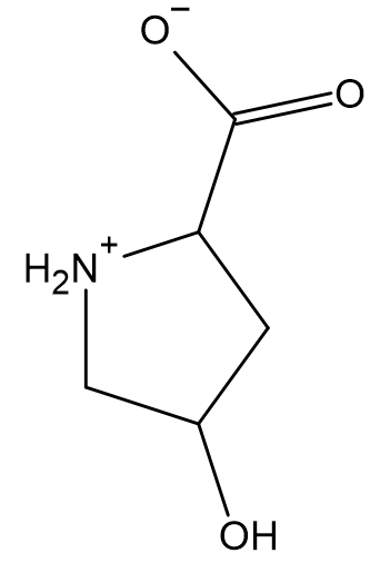 Udir figur 9, hydroksyprolin