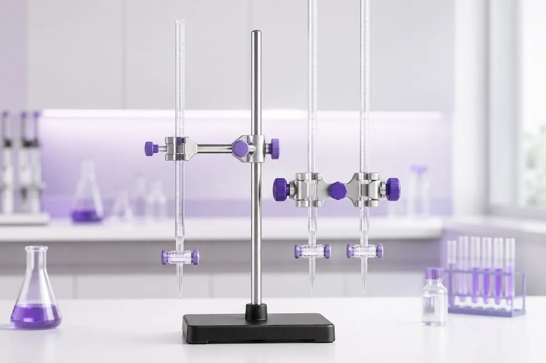 Byretteklemme - laboratorieutstyr i kjemi, biologi og fysikk | ifingo