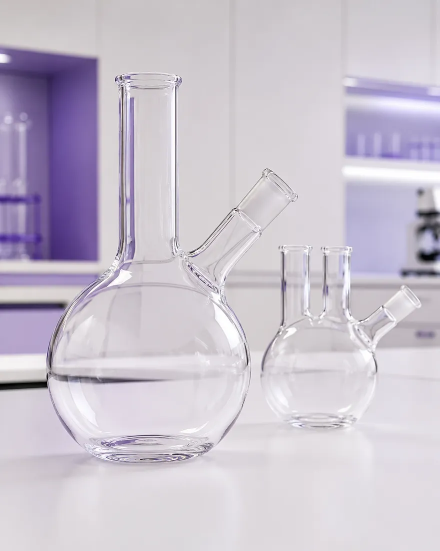 Destillasjonskolbe - laboratorieutstyr i kjemi, biologi og fysikk | ifingo