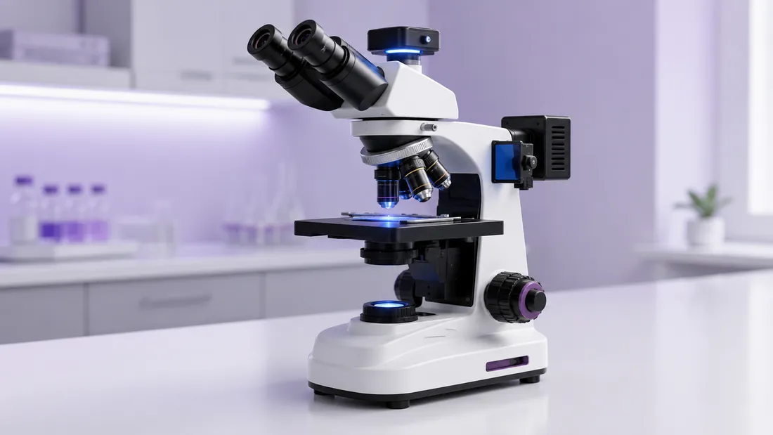 Fluorescensmikroskop - laboratorieutstyr i kjemi, biologi og fysikk | ifingo