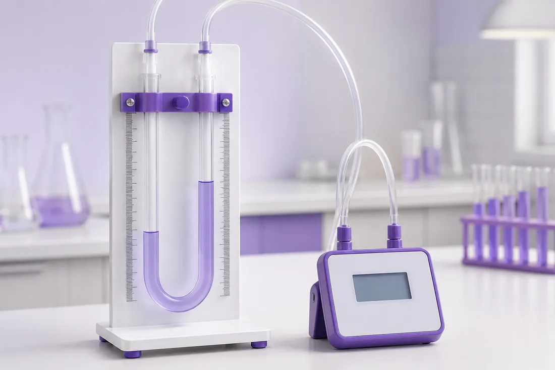 Manometer - laboratorieutstyr i kjemi, biologi og fysikk | ifingo
