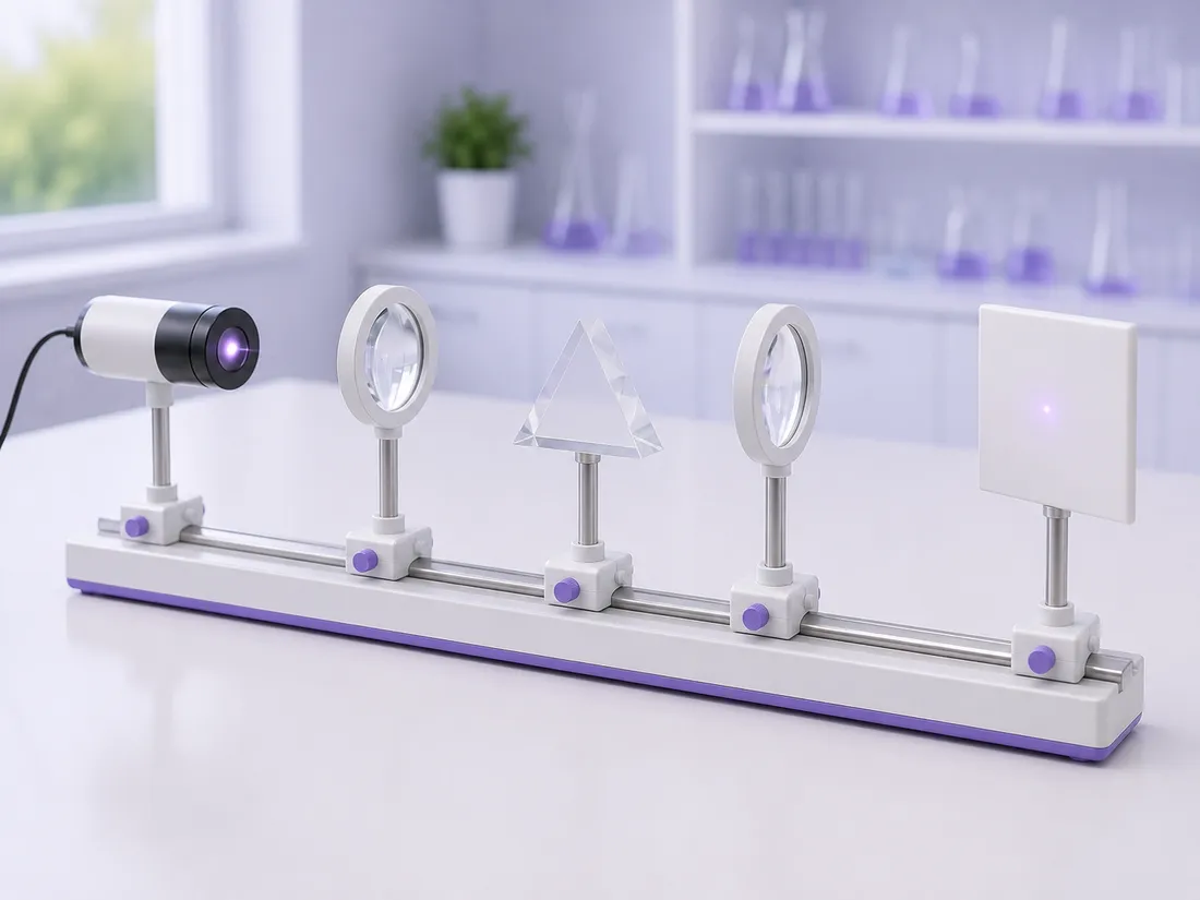 Optisk benk - laboratorieutstyr i kjemi, biologi og fysikk | ifingo