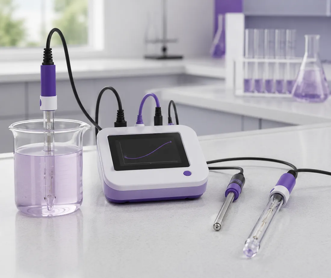 pH-sensor for datalogger - laboratorieutstyr i kjemi, biologi og fysikk | ifingo