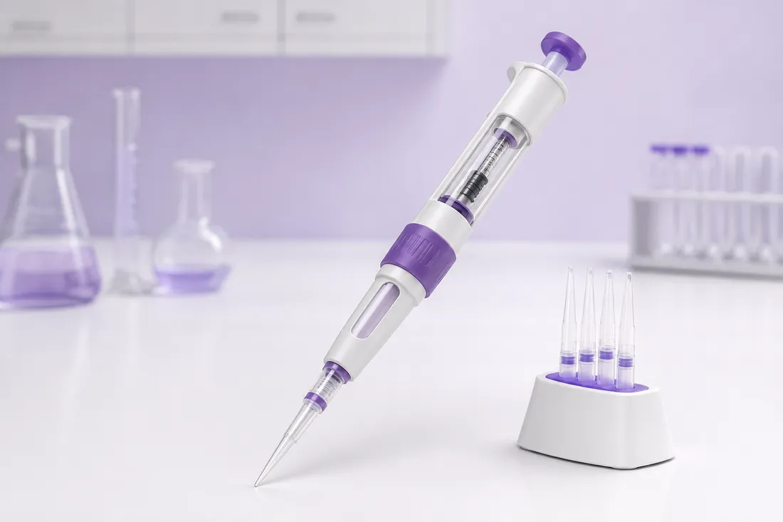 Positiv fortrengningspipette - laboratorieutstyr i kjemi, biologi og fysikk | ifingo