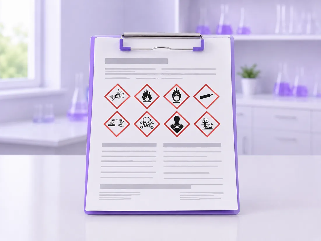 Sikkerhetsdatablad og GHS-merking - laboratorieutstyr i kjemi, biologi og fysikk | ifingo