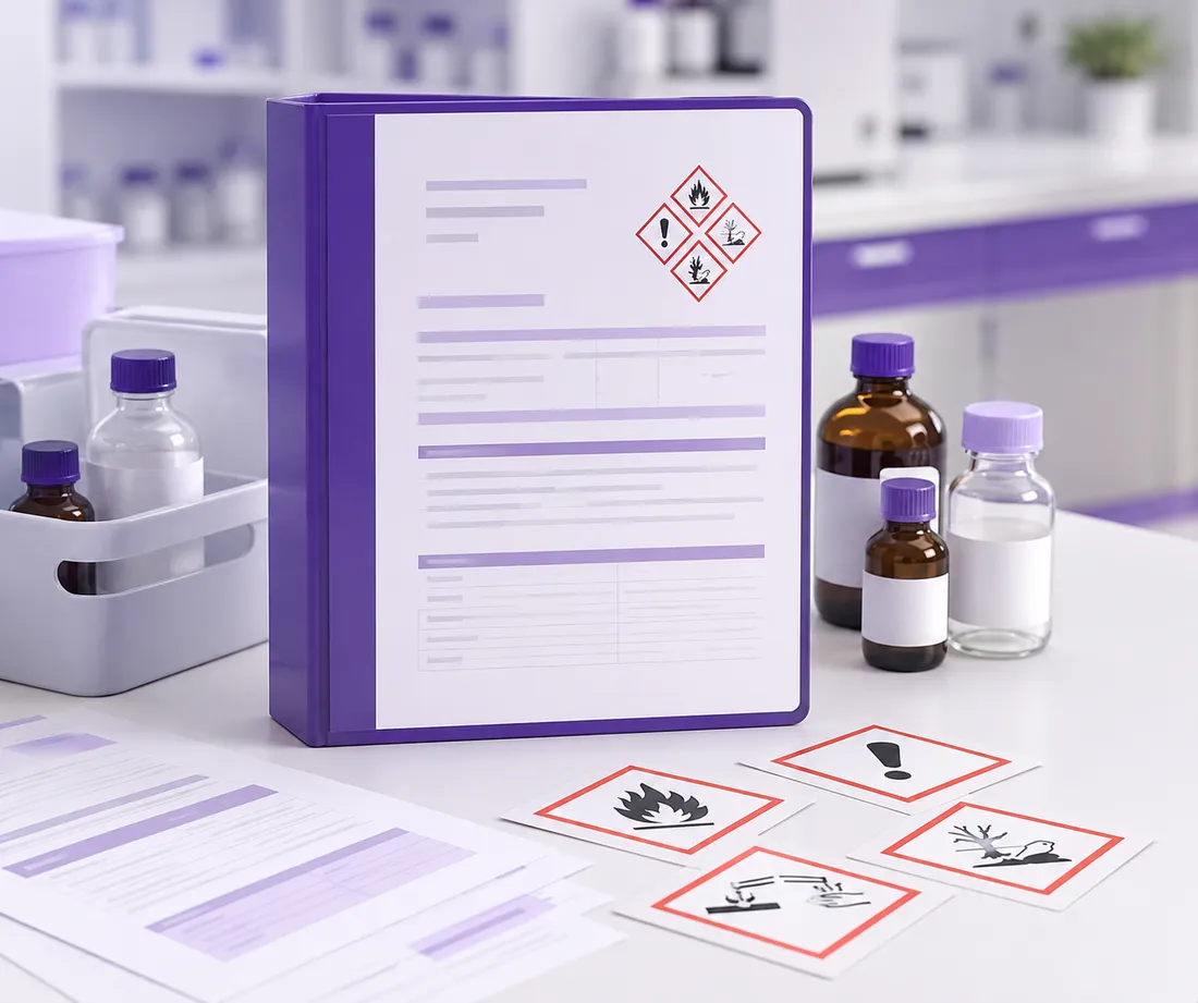 Sikkerhetsdatablad og GHS-merking - laboratorieutstyr i kjemi, biologi og fysikk | ifingo