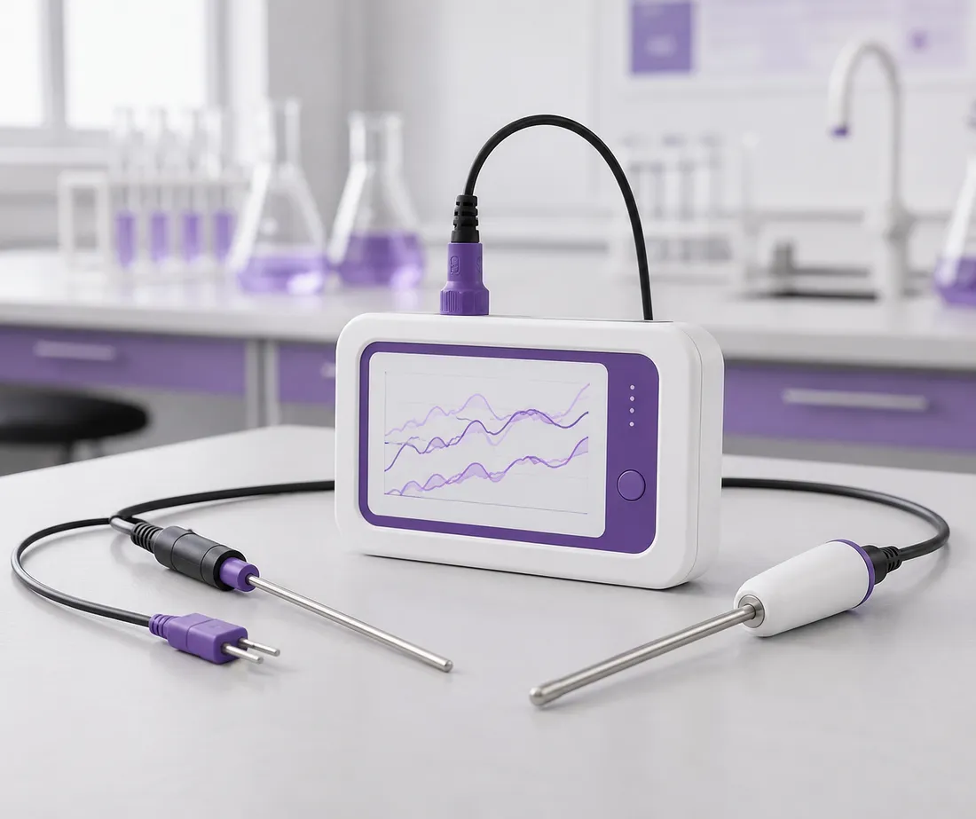 Temperatursensor - laboratorieutstyr i kjemi, biologi og fysikk | ifingo