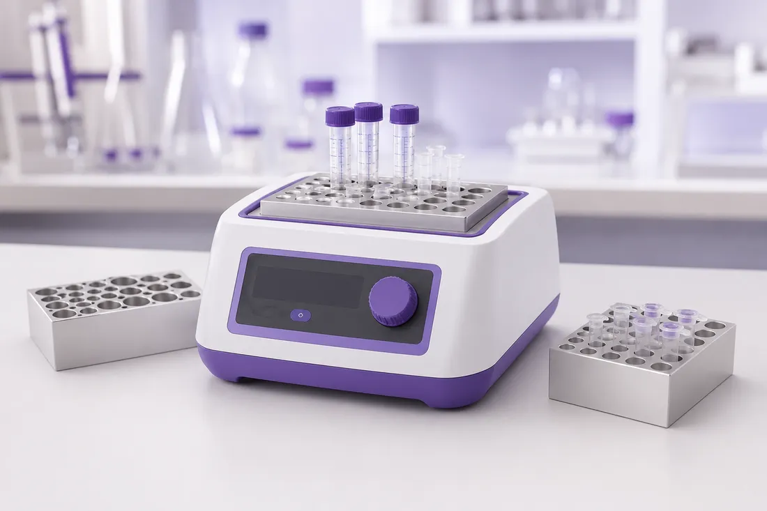 Tørrblokkvarmer - laboratorieutstyr i kjemi, biologi og fysikk | ifingo